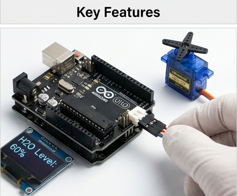 Crowtell Arduino board with sensor modules