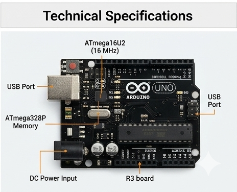 Arduino technical specifications diagram