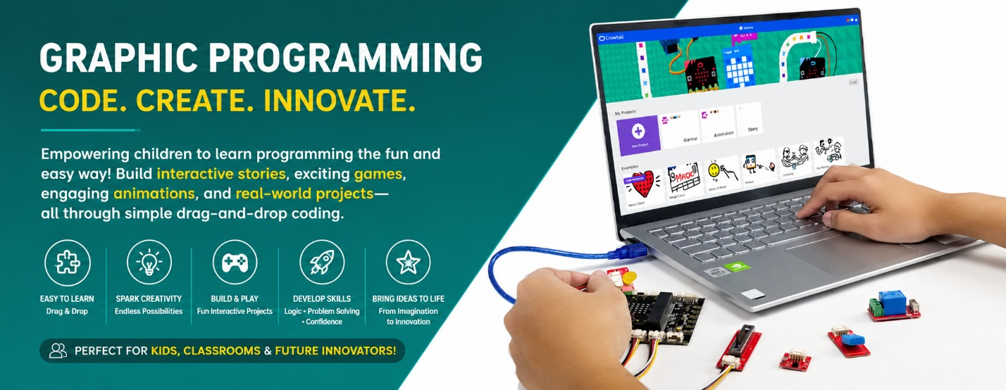 Crowtell Micro:bit graphic programming